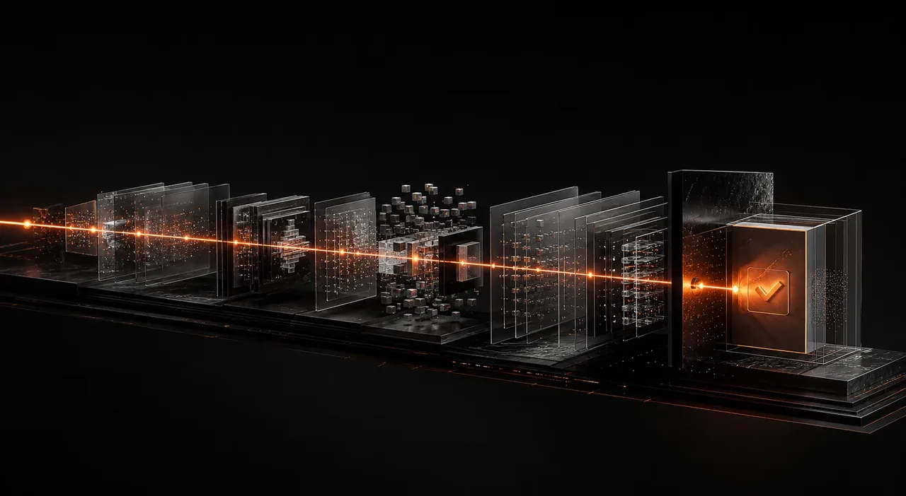 Illustration for AI Agents Need a Running Tab, Not Another Approval Button