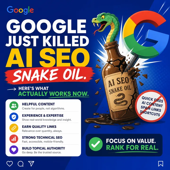 Illustration for The AI SEO Grift Is Getting Embarrassing. Google Just Called It Out